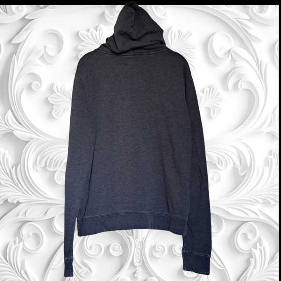 Abercrombie & Fitch Grey Front Pocket Hoodie Size XXL Kids - Picture 3 of 3